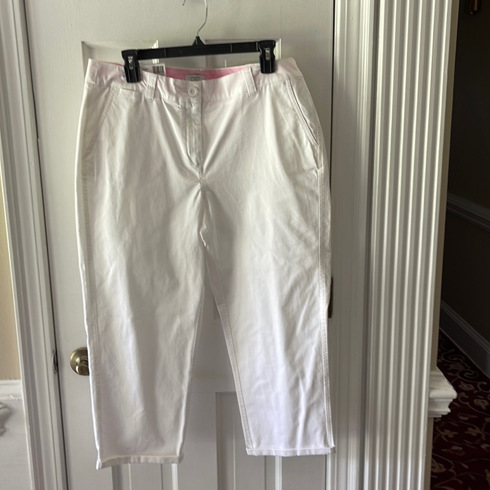 NWT Crown and Ivy Charlotte Crop Pant